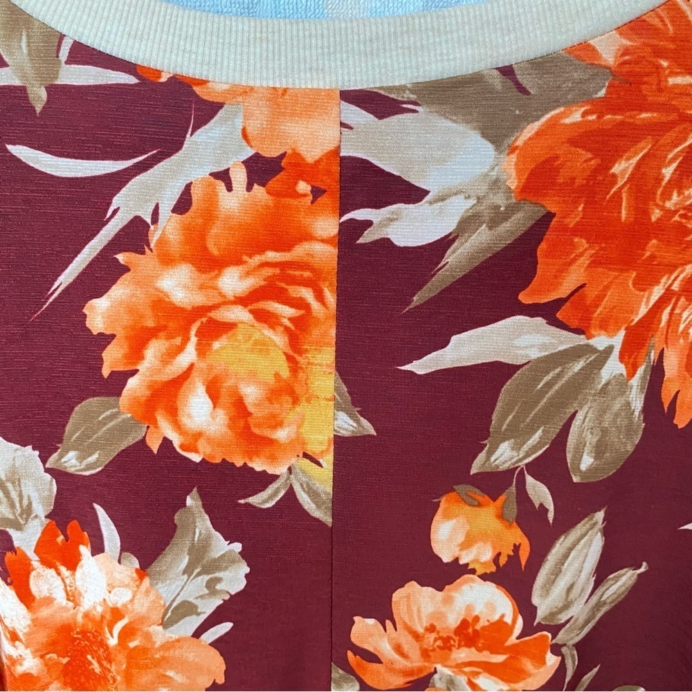 Sew In Love Women’s Boutique Long Sleeve Top Plus Size 2X Fall Floral - Picture 6 of 9
